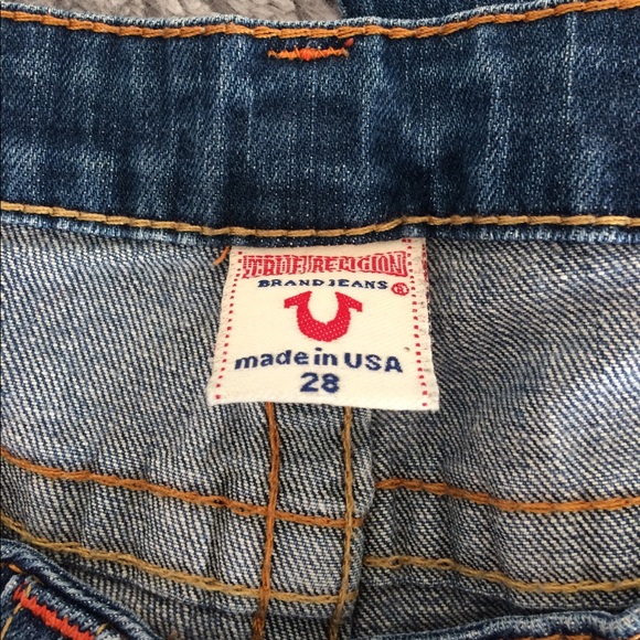 True Religion Bootcut Jeans Size 28 - Picture 5 of 7